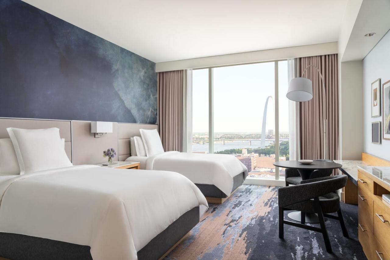Premier Room Two Double Beds Arch View